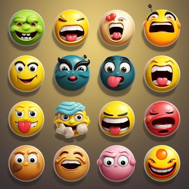 set van emoji's