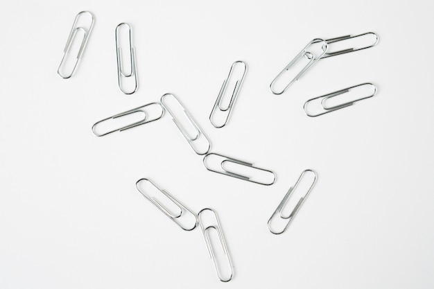 Set van paperclips