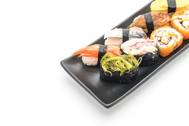 Set van sushi en maki roll