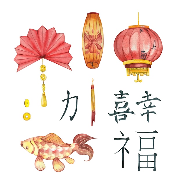 elements in chinese new year