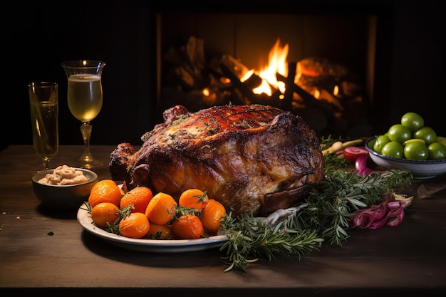 SetItandForgetIt Roast Pork Shoulder Christmas Di