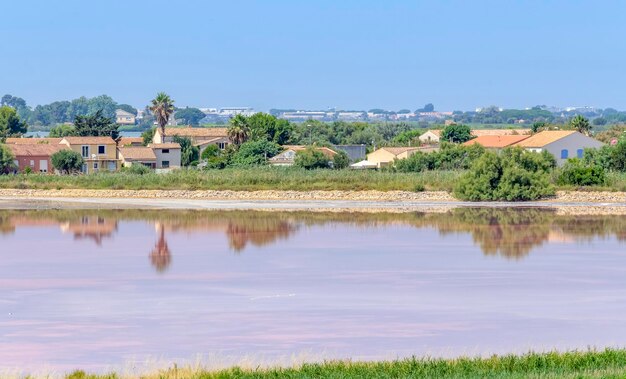 Photo settlement near aiguesmortes