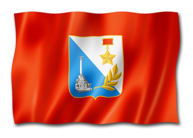 Sevastopol city flag Russia