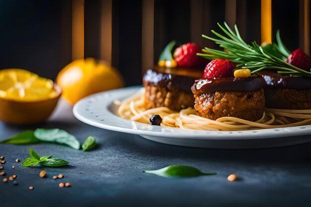 味の芸術を切り裂く すべての角度から食べ物を探求する AIが作成した最高の写真