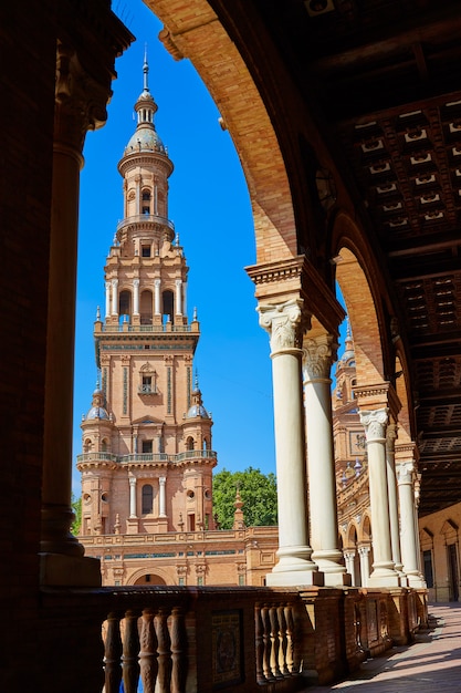 Sevilla plaza de espana andalusia spagna