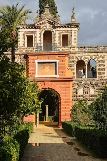 Foto alcazar di siviglia