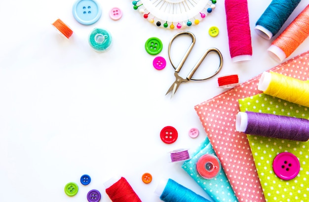 Sewing accessories and fabric