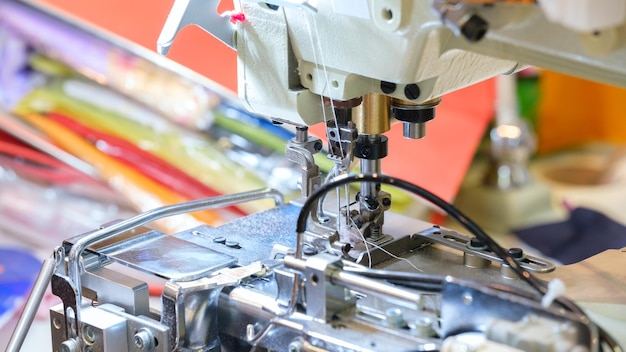 縫製工場の縫製設備織機設備産業コンセプト背景