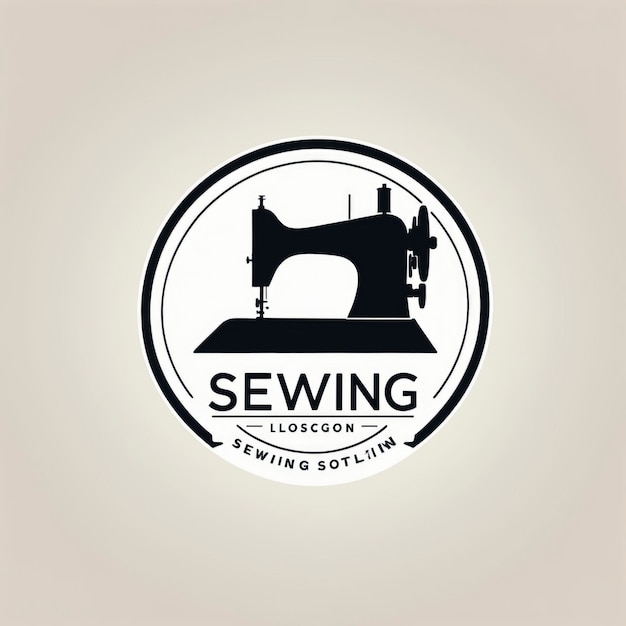 Photo sewing logo