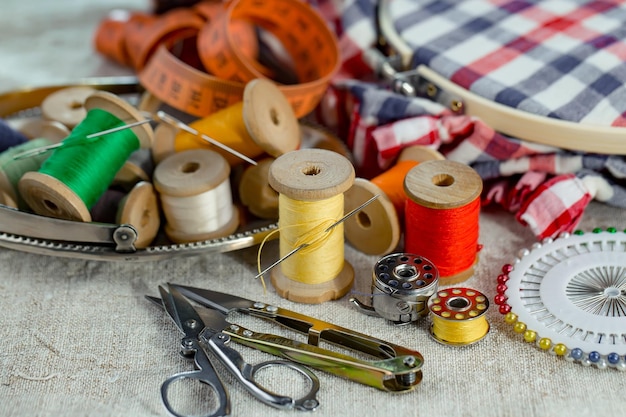 Sewing threads and needles