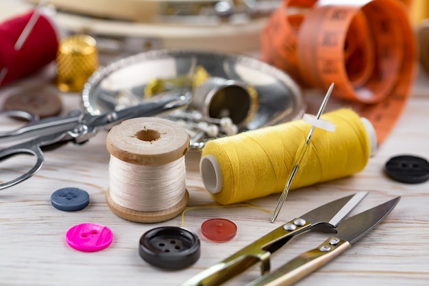 Sewing threads and needles