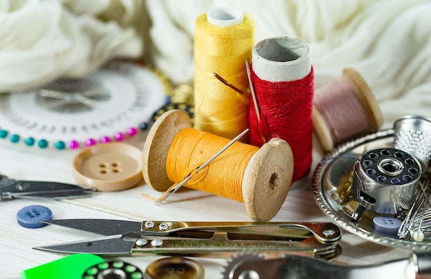 Sewing threads and needles