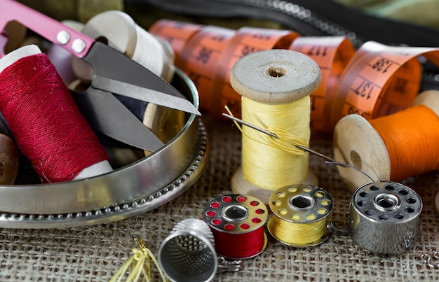 Sewing threads and needles