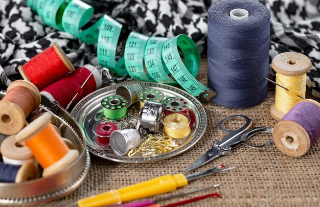 Sewing threads and needles