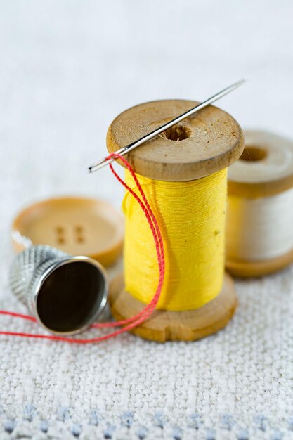 Sewing threads and needles