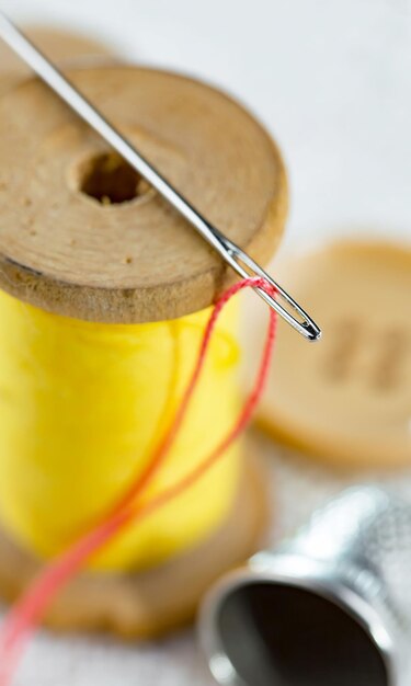 Sewing threads and needles