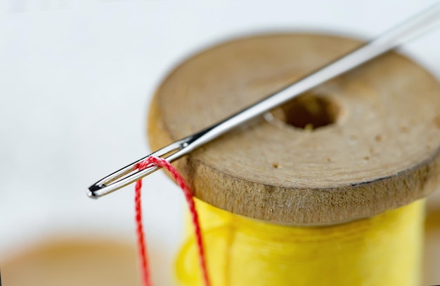 Sewing threads and needles