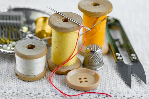 Sewing threads and needles