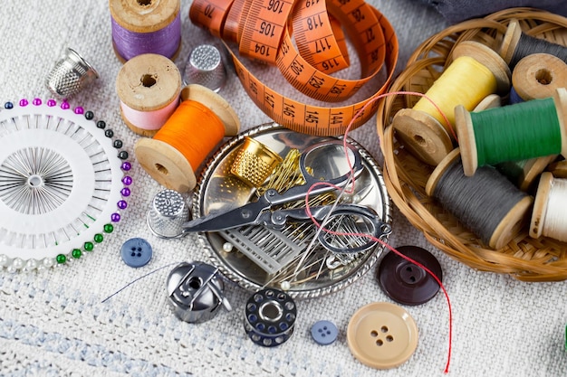 Sewing threads and needles