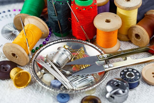 Sewing threads and needles