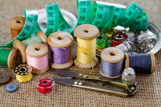 Sewing threads and needles