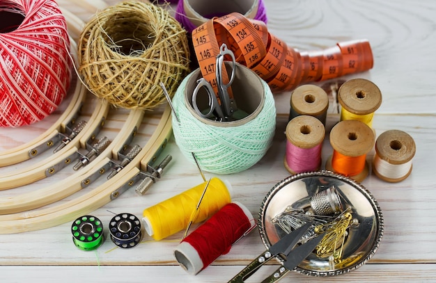 Sewing threads and needles