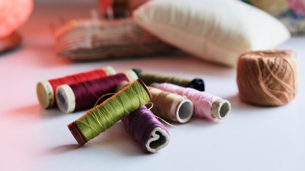 Photo sewing threads