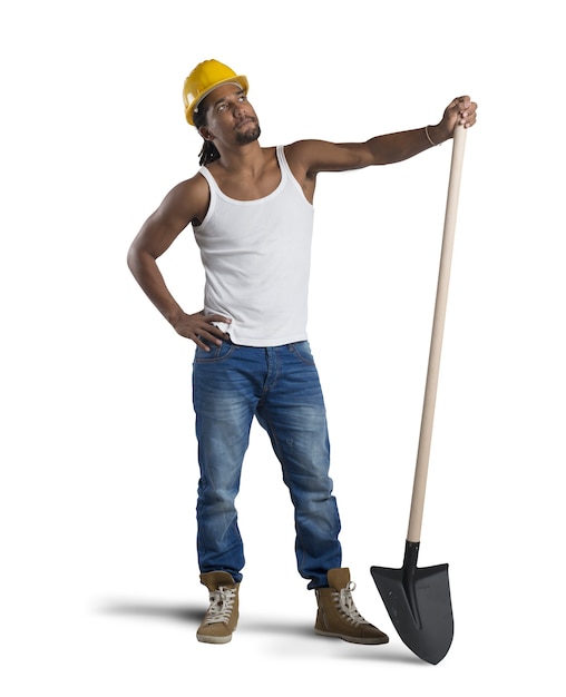 Sexy construction worker