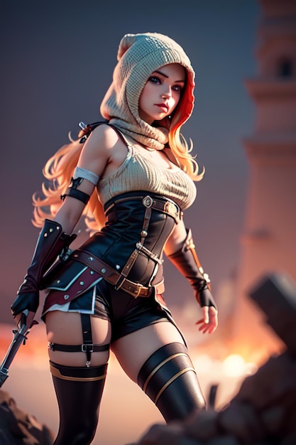 Redhaired female anime character digital wallpaper fantasy art Assassins  Creed Unity Elise Assassins Creed Unity HD wallpaper  Wallpaper Flare