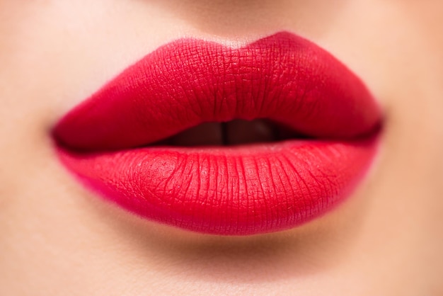 Sexy woman lips, passion lip, female mouth.