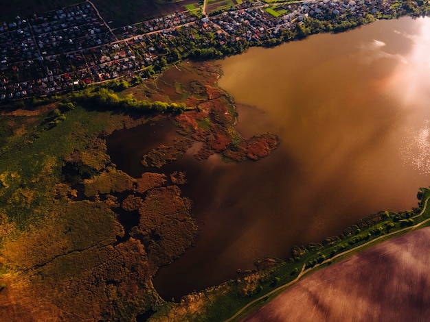 Sfeervolle fotografie van de sfeer van de zomer