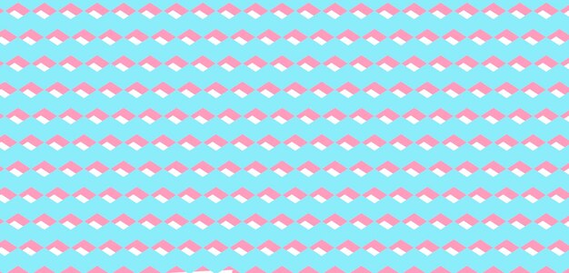 Shades of cute pink blue white mini geometric art background