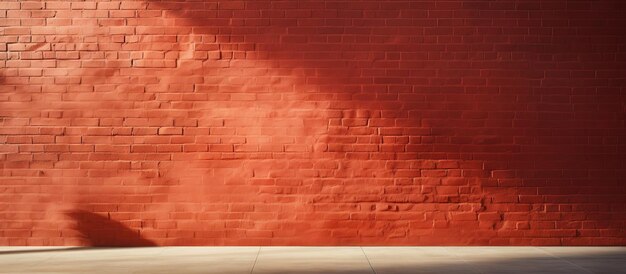 Shadow on a brick wall