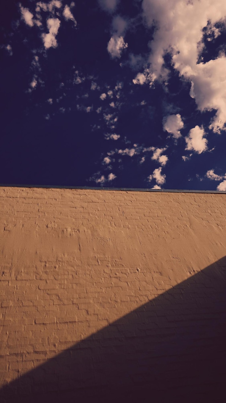 Photo shadow of desert on land
