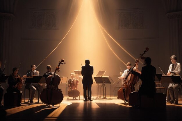 Photo shadowed symphony