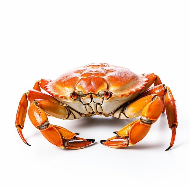 Shadowless Crab on White