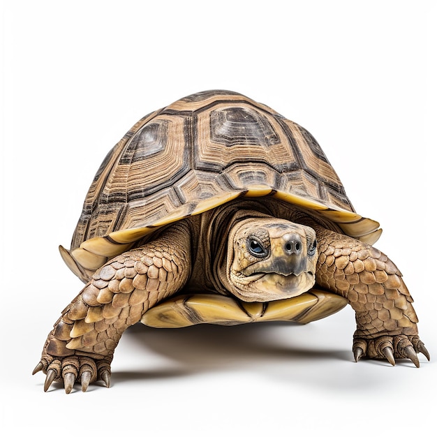 Shadowless White Background Turtle