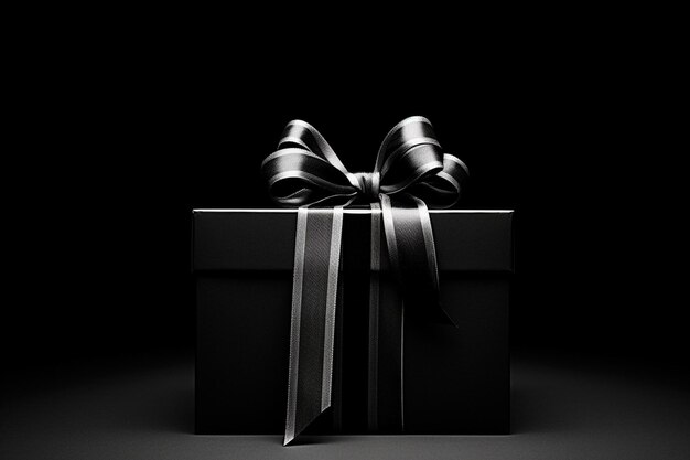 Shadowplay Surprise Black Open Gift Box photo