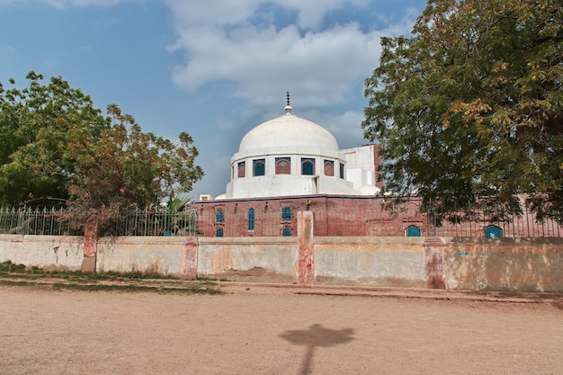 Shah Jahan Masjid Thatta is een vintage moskee Pakistan