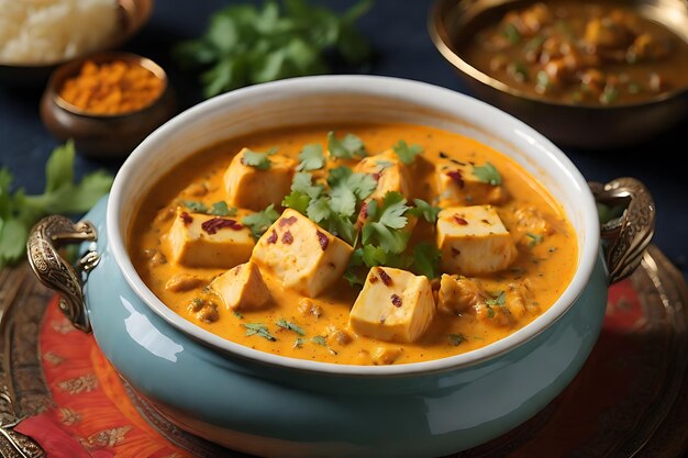 Shahi Paneer een Indiaas hoofdgerecht