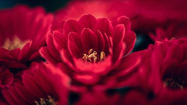 Shallow focus photo of red flower