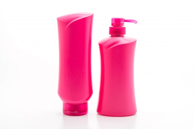 shampoo or hair conditioner bottle