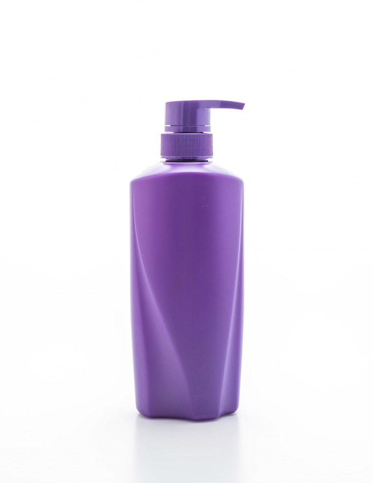 Photo shampoo or hair conditioner bottle