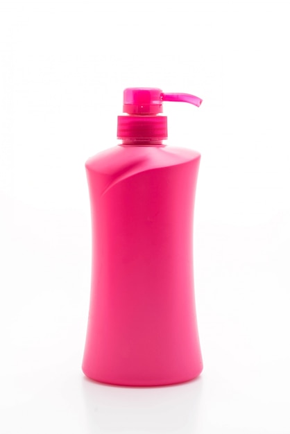 shampoo or hair conditioner bottle