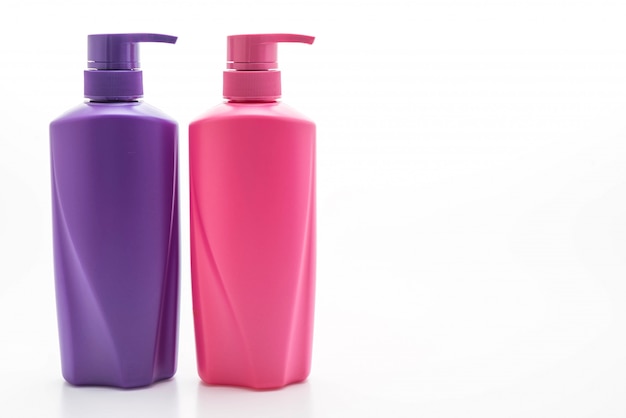 shampoo or hair conditioner bottle