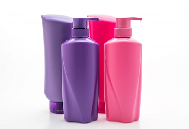 shampoo or hair conditioner bottle