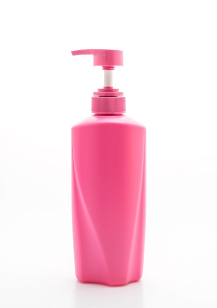 shampoo or hair conditioner bottle