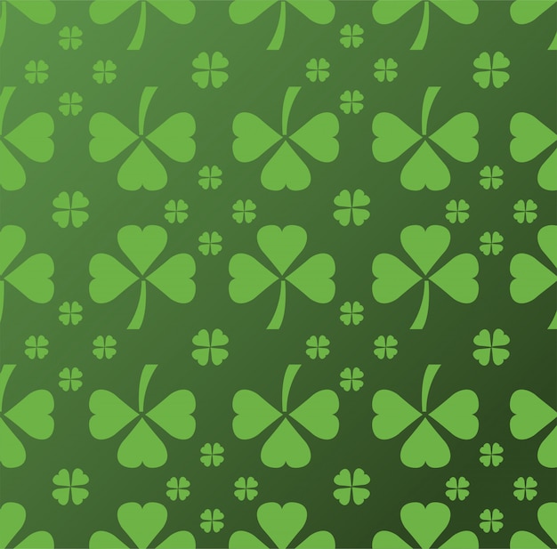 Foto shamrock pattern vector