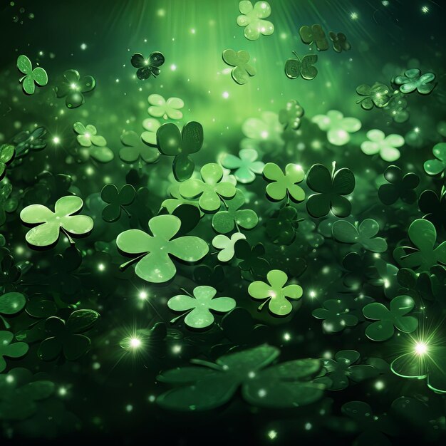 Shamrock Radiance and Irish Revelry