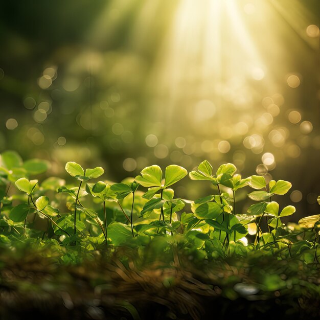 Shamrock Radiance and Irish Revelry